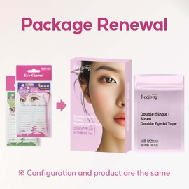 Beejong Korean Eye Charm Double Eyelid Tape Hooded Lift – Face Lifting Invisible –Droopy Lifter Strips for Hooded Eyes (Single Sided 6mm 120p)