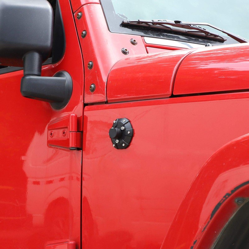 Voodonala Cubierta de base de antena de radio Jeep para