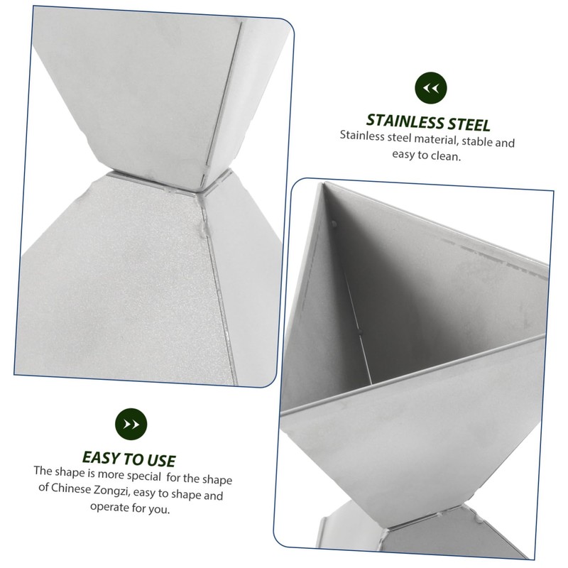 Ciieeo Press Mold Stainless Steel Mold Nonstick Mold Rice Pudding