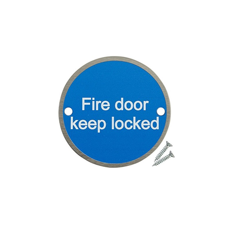 Fire Door Guru® Pack of 20 Fire Door Keep Locked