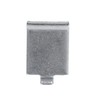 5/8" W Zinc Plated Steel Snap-in Shelf Support Clip
