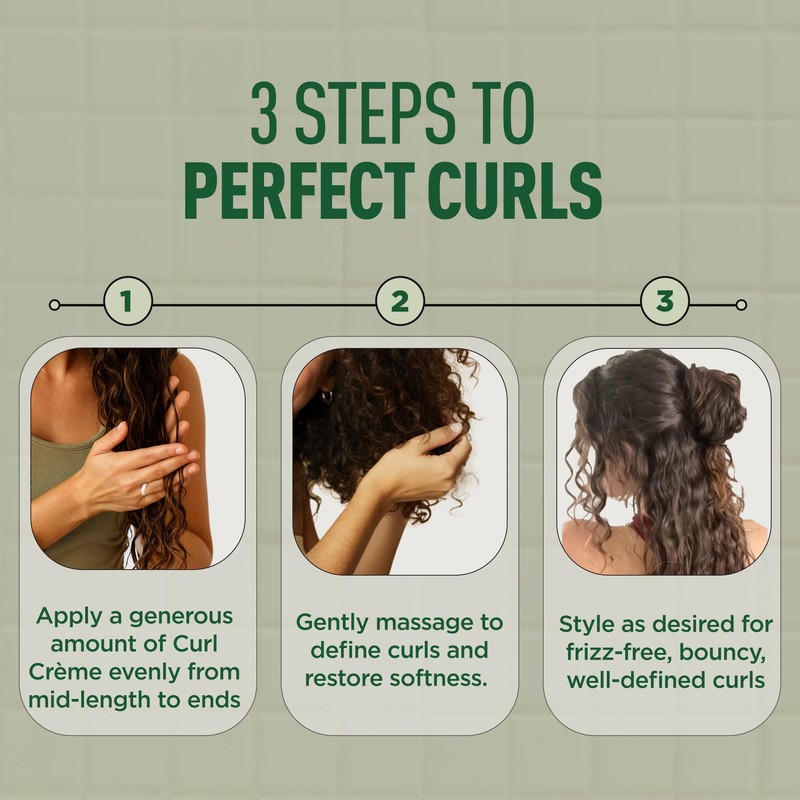 Vatika Naturals Curls AQUABOOST Curl Crème with Rice Water &