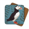 Puffin - Set of 4 Coasters - Leslie Gerry Animal