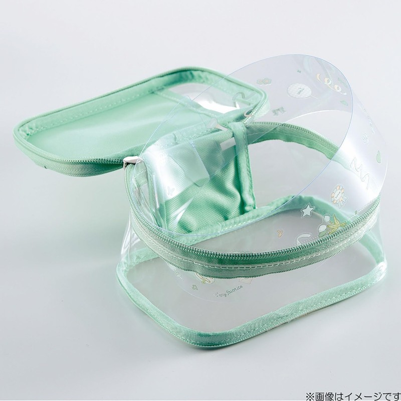 LIHIT LAB Myfa A3306-3 Decoration Box Pouch, Oshi-Katsu (Fan Culture),