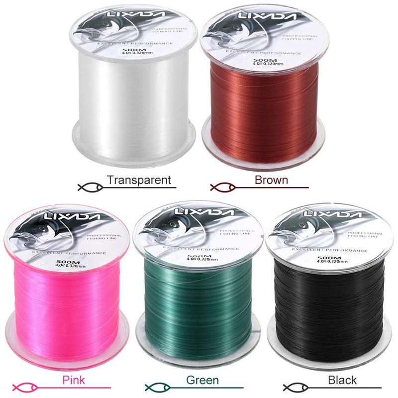 500m 0.8-8.0 Nylon Fishing Line Durable Monofilament Sea Fishing Line