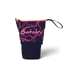 satch Pencil Slider Extra Large with Divider Zip Pocket Pen Holder Set Square Viewing Window for Timetable Pink Supreme - Pink