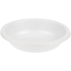 Club Pack of 200 White Disposable Paper Party Banquet Dinner Bowls 20 oz