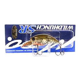 EVERGREEN Shallow Crank Wild Hunting SR 0.4 oz (10 g) 2.0 inches (5.2 cm) Bleeding Brown Claw #81