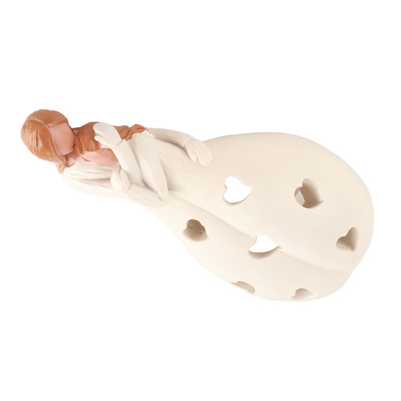 Mother's Day Gift Mother Daughter Hug Candle Holder Candle Light