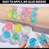 Gel de glitter fluorescente para rostro y cuerpo 6 colores