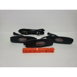 Raptor Ford Maverick XLT 2022-2023 Raptor Style Grill Amber (smoked) Lights Kit