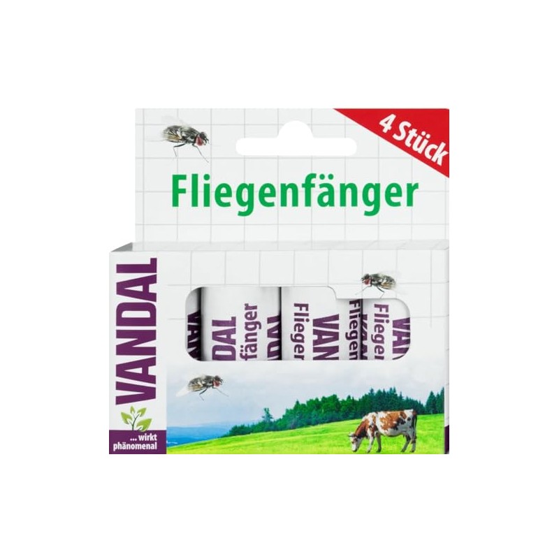 VANDAL Natural Fly Catcher Pack of 4