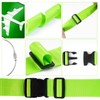 PUWOWYE Pack of 4 Suitcase Strap, Suitcase Strap Eye-catching, Adjustable