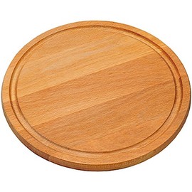 Kesper Meat Board 25x25x1,5cm of Beech Wood, Brown, 25 x 25 x 1.5 cm