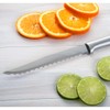 RADA Cutlery Serrated Slicer Knife (R138), 7" Stainless Steel Hollow