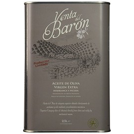 Venta Del Baron 2019 Harvest Spanish Extra Virgin Olive Oil - 2.5 Liter / 84.5 Ounce Tin