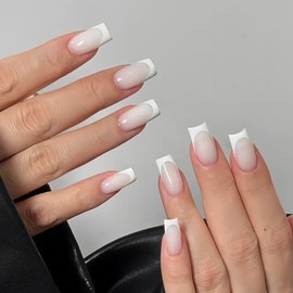 Kit De Esmaltes De Uñas En Gel Nude, Blanco Lechoso Transparente, Gel Translúcido, Color Neutro, Para Manicura Casera (Blanco Lechoso)                