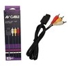 KMD AV Cable-Giftbox Package-Black, GameCube