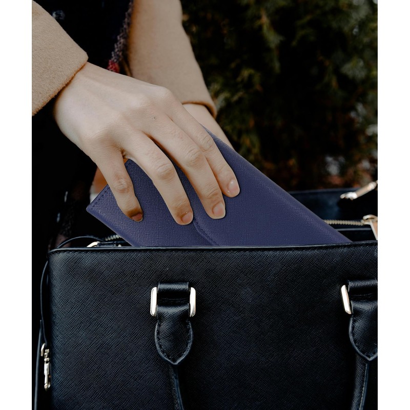 Zoppen Passport Holder for Women Travel Wallet RFID Blocking Passport