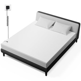 Warmiehomy Grounding Bed Sheet, Grounding Mat Earthing UK, Grounding Mat with 10% Silver Fiber and 90% Organic Cotton, Earthing Mat for Bed (153x203cm(60.2x79.9in))