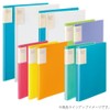 Kokuyo A4 Carry-All Clear Book, Fixed Back Pocket