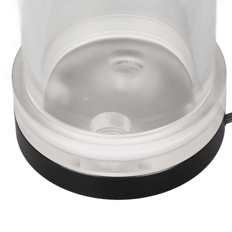Water Cooling Tank 200ML Temperature Display RGB 160mm G1/4 Cylindrical