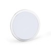 Jerdon Portable Travel Makeup Mirror – 9” Diameter Frame with