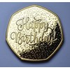 The Commemorative Coin Company 50th Birthday 24ct Gold Commemorative. Unique