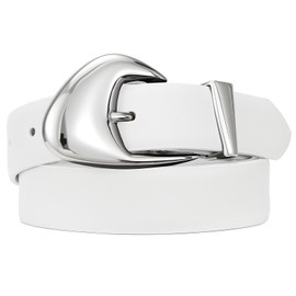 SUOSDEY Women Leather Belt for Jeans Dresses Fashion Ladies Waist Belt Black Brown Women's Belts 1.18" Width