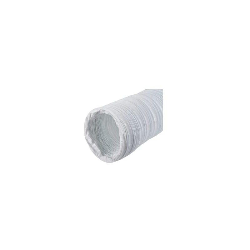 Blauberg UK BLAUFLEX PVC/127/3 Plastic PVC Tumble Dryer Hose Duct