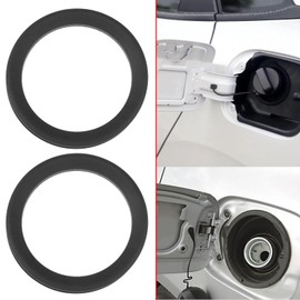ECSiNG 2pcs Fuel Cap Seal Compatible with Vauxhall Astra/Corsa/Zafira/Vectra/Meriva/Cascada Fuel Cap Rubber Seal Ring Automotive Replacement Accessories