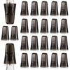 Chengu 24 Pieces Liquor Bottle Covers Pour Spout Covers Bar