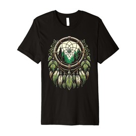 Surreal Dream Catcher Bohemian Spiritual festival fashion Premium T-Shirt