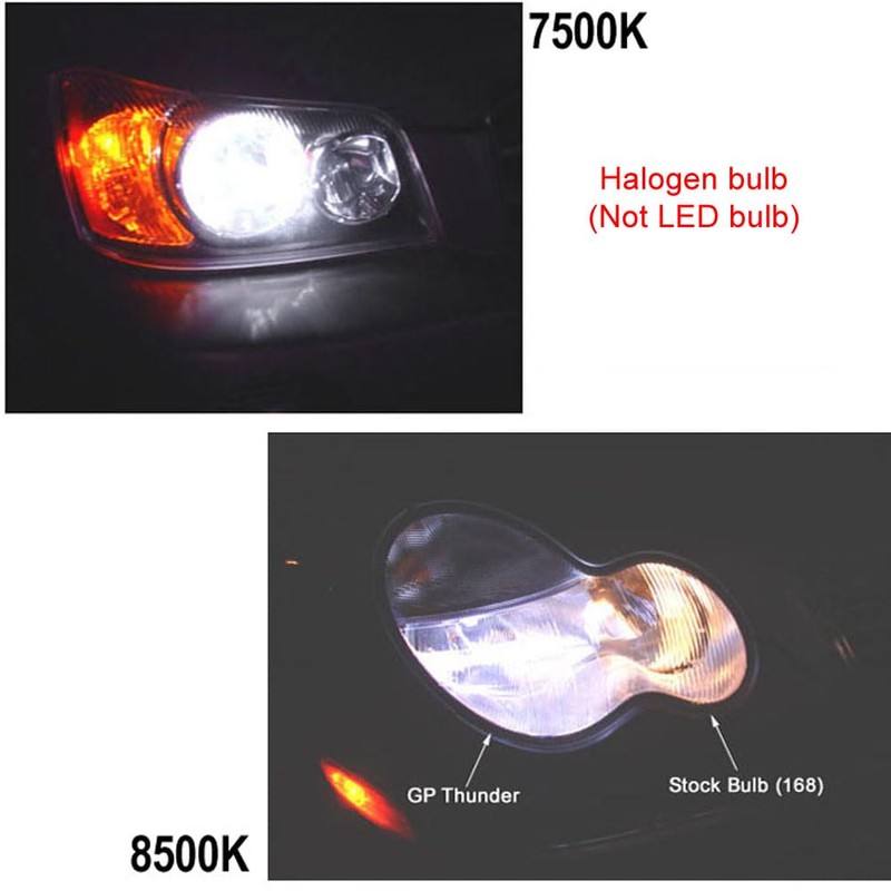 GP Thunder H7 Super White 7500K 55W Xenon Quartz Halogen