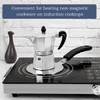 ACTIV CUISINE 5.5 Inch Heat Diffuser Stainless Steel Induction Adapter