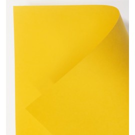 Color Paper, Yellow, Dark Cream, Extra Thick Mouth, Iro, A4, 50 Sheets