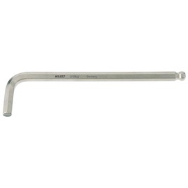 HAZET Long Hex Wrench (Ball Point) 0.3 inch (7 mm) 2105LG-07 7.9 x 1.6 x 0.3 inches (200 x 40 x 8 mm)
