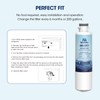 MARRIOTTO MIWF6200 Water Filter Replacement,Compatible with Midea French Door and