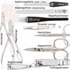 DREI SCHWERTER Livorno Manicure Set, Made in Solingen, Germany