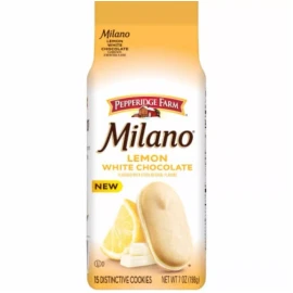 Pepperidge Farm 🟢 New Limited Pepperidge Farm Milano Lemon White Chocolate Creamy Cookies 7oz