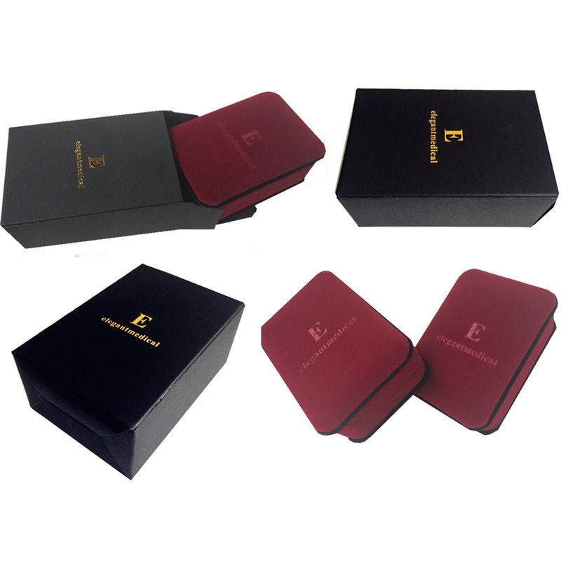 Elegantmedical - Collar con cuentas de cristal Bule y perlas