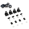 16PCS Saddle Bag Locks Mounting Screws Theft Deterrent Hardware Bolt