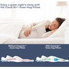 Vaunn Medical Side Sleeper Memory Foam Knee Pillow and Leg