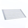 Over Sink Dish Rack Foldable Design Rustproof Nonslip Strong Metal