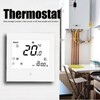 Heating Room Thermostat Weekly Programmable LCD Display Touching Screen 5A