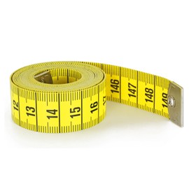 2 in 1 - Tape Measure 150 cm - Precise Measurement - Tailor's Tape Measure cm + Inch Tape Measure - Storage Box