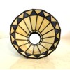 NADUOXRK Tiffany Style Stained Glass Lampshade, Replacement Lamp Shades with