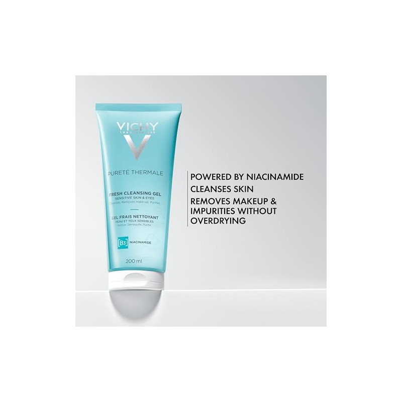 VICHY Puret Thermale Gel Limpiador Fresco Para Pieles Sensibles