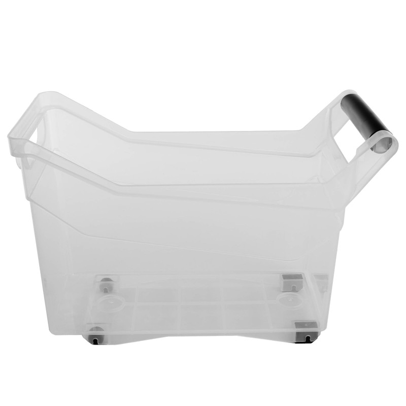 KADAX Storage Box, Storage Bin with Wheels, Plastic Containers with