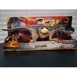 Jurassic World Extreme Damage Roarin' Allosaurus Figure
